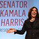 U.S. Sen. Kamala Harris (D-Calif.) is introduced at the ‘Conversations that Count’ event during the Black Enterprise Women of Power Summit at The Mirage Hotel & Casino on March 1, 2019 in Las Vegas, Nevada. Harris is campaigning for the 2020 Democratic nomination for president.